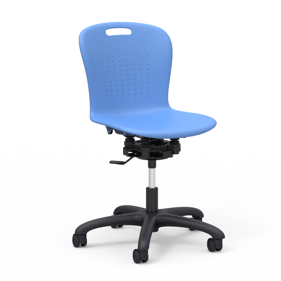 Virco SGR2MTASK18 - Sage Series 18" R2M Mobile Task Chair - 25"W x 25"D (Virco SGR2MTASK18) - SchoolOutlet