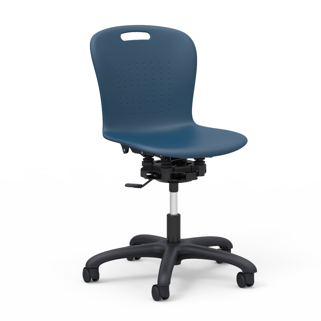 Virco SGR2MTASK18 - Sage Series 18" R2M Mobile Task Chair - 25"W x 25"D (Virco SGR2MTASK18) - SchoolOutlet