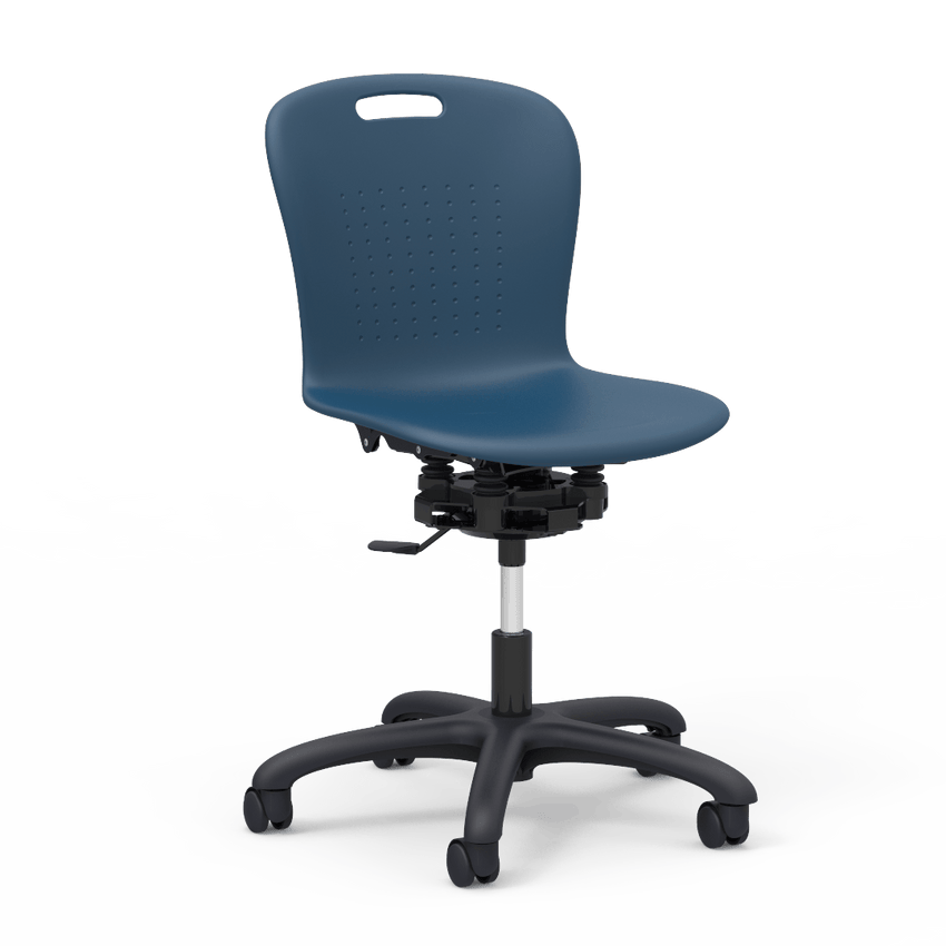 Virco SGR2MTASK18 - Sage Series 18" R2M Mobile Task Chair - 25"W x 25"D (Virco SGR2MTASK18) - SchoolOutlet