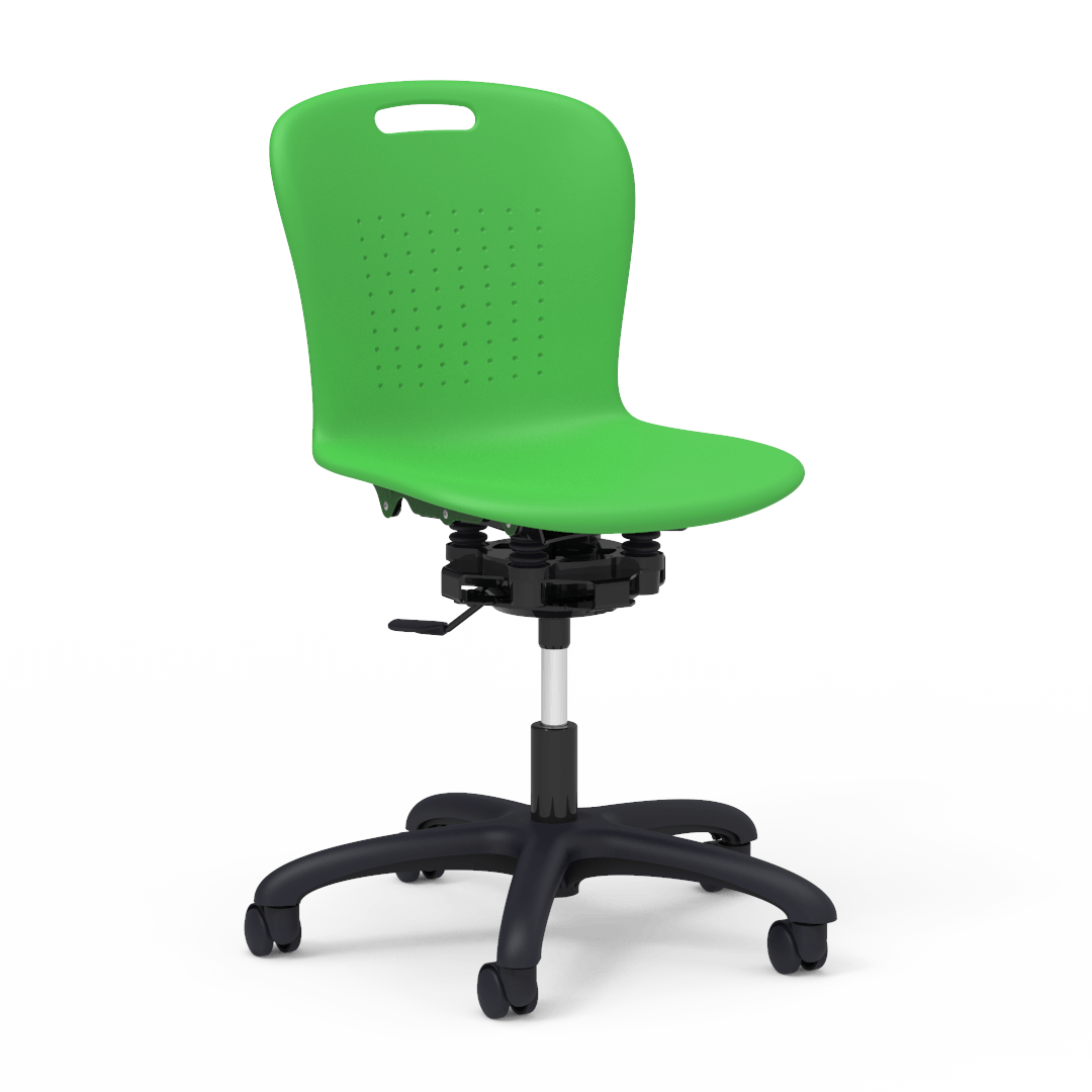 Virco SGR2MTASK18 - Sage Series 18" R2M Mobile Task Chair - 25"W x 25"D (Virco SGR2MTASK18) - SchoolOutlet