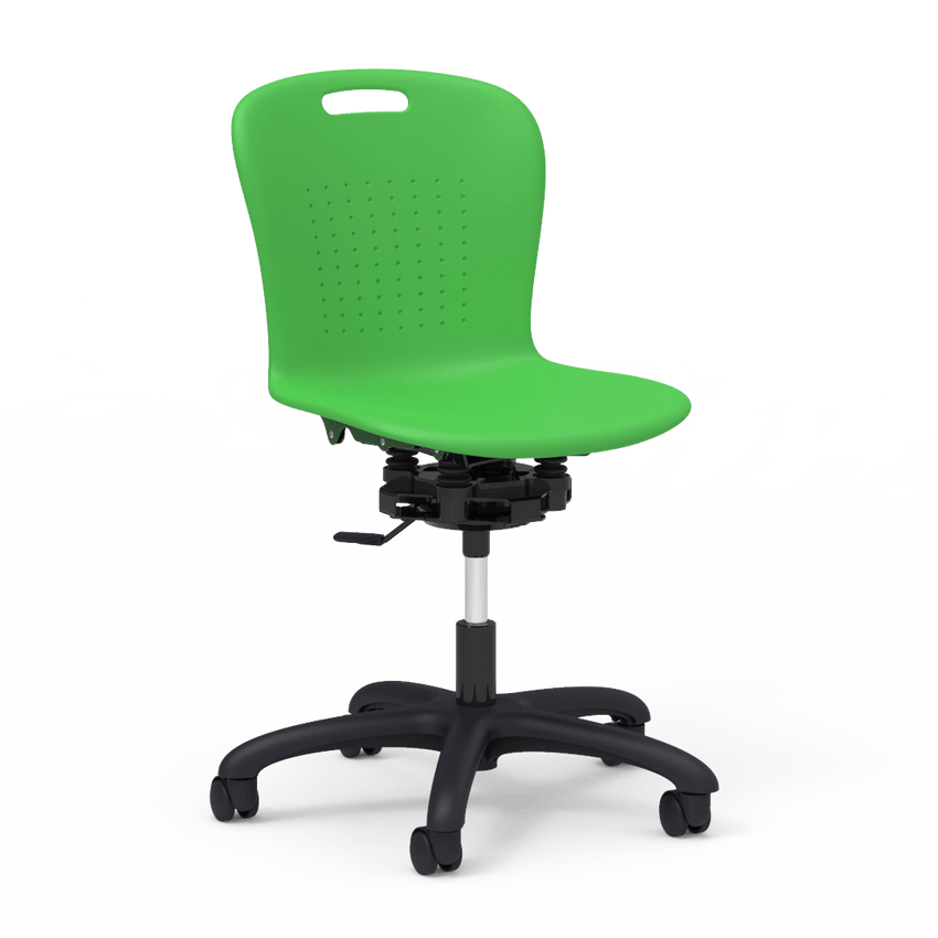 Virco SGR2MTASK18 - Sage Series 18" R2M Mobile Task Chair - 25"W x 25"D (Virco SGR2MTASK18) - SchoolOutlet