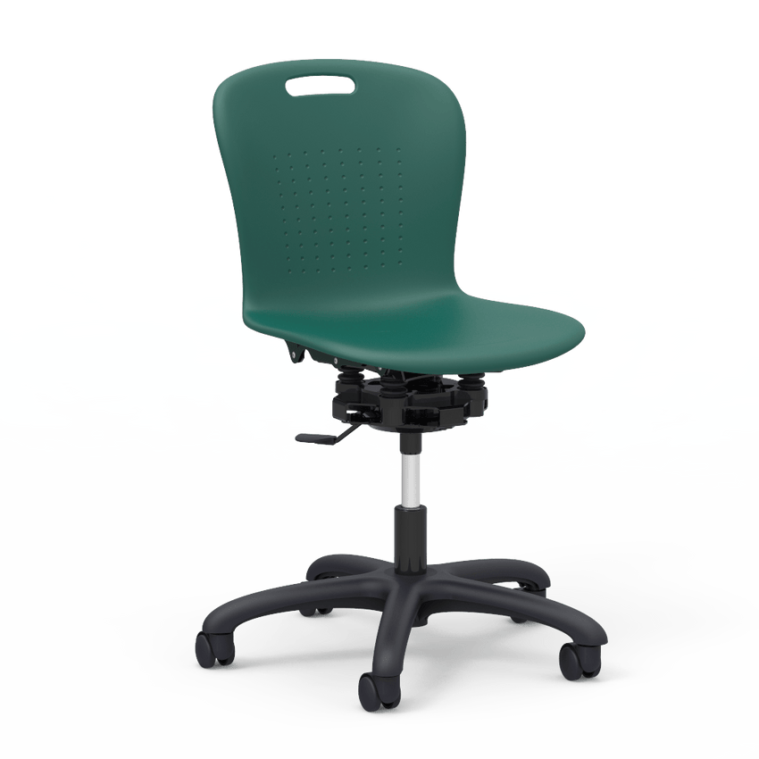 Virco SGR2MTASK18 - Sage Series 18" R2M Mobile Task Chair - 25"W x 25"D (Virco SGR2MTASK18) - SchoolOutlet