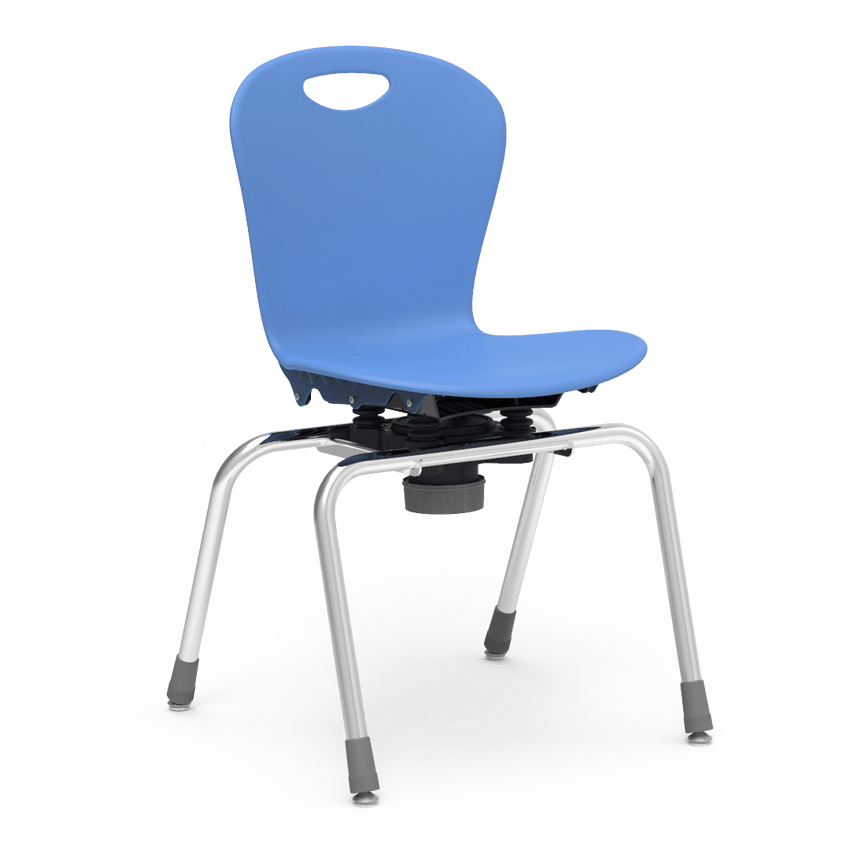 Virco ZC2M18 - ZUMA Series C2M 4-Leg Chair - 18 5/8" Height (Virco ZC2M18) - SchoolOutlet