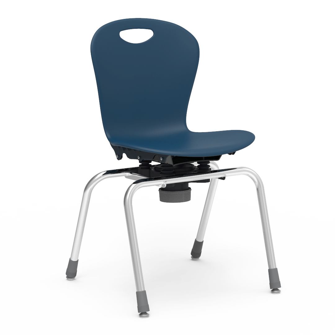 Virco ZC2M18 - ZUMA Series C2M 4-Leg Chair - 18 5/8" Height (Virco ZC2M18) - SchoolOutlet