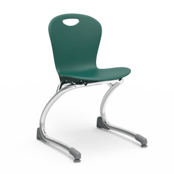 Virco ZCANT13 - Zuma Series Cantilevered Legged Ergonomic Chair, Contoured Seat/Back - 13" Seat Height (Virco ZCANT13)