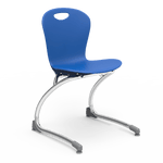 Virco ZCANT15 - Zuma Series Cantilevered Legged Ergonomic Chair, Contoured Seat/Back - 15