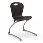 Virco ZCANT18 - Zuma Series Cantilevered Legged Ergonomic Chair, Contoured Seat/Back - 18