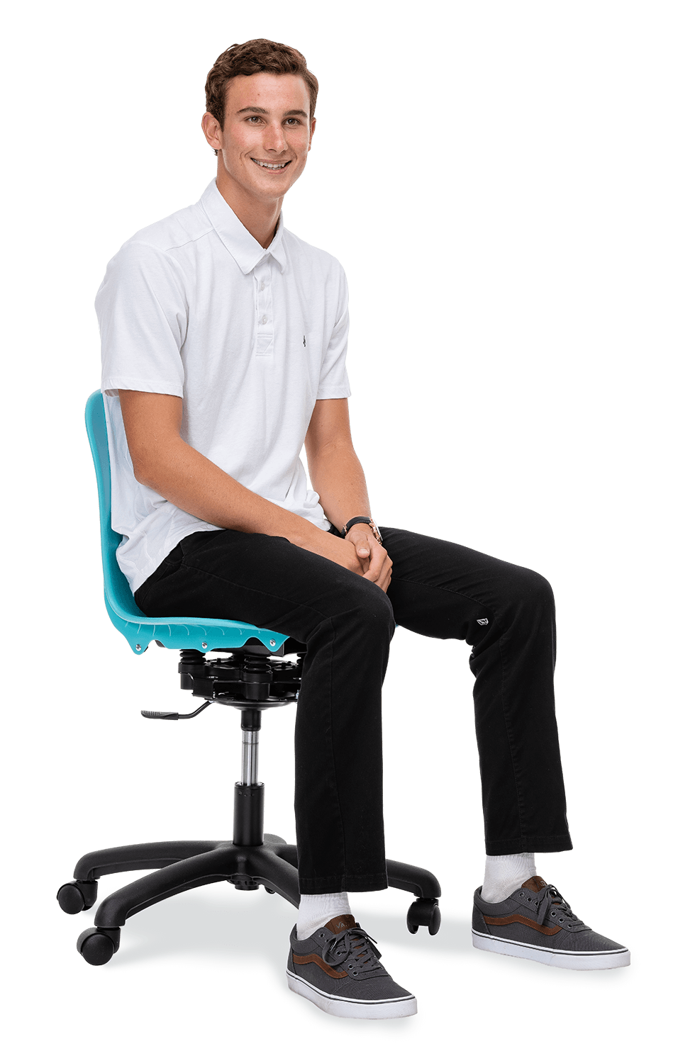 Virco ZR2MTASK18 - ZUMA Series 18" R2M Mobile Task Chair - 24-1/8"W x 24-1/8"D (Virco ZR2MTASK18) - SchoolOutlet