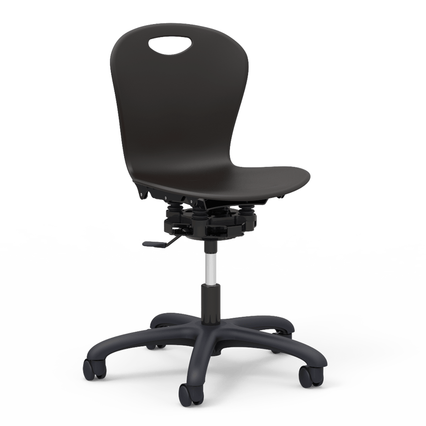 Virco ZR2MTASK18 - ZUMA Series 18" R2M Mobile Task Chair - 24-1/8"W x 24-1/8"D (Virco ZR2MTASK18) - SchoolOutlet