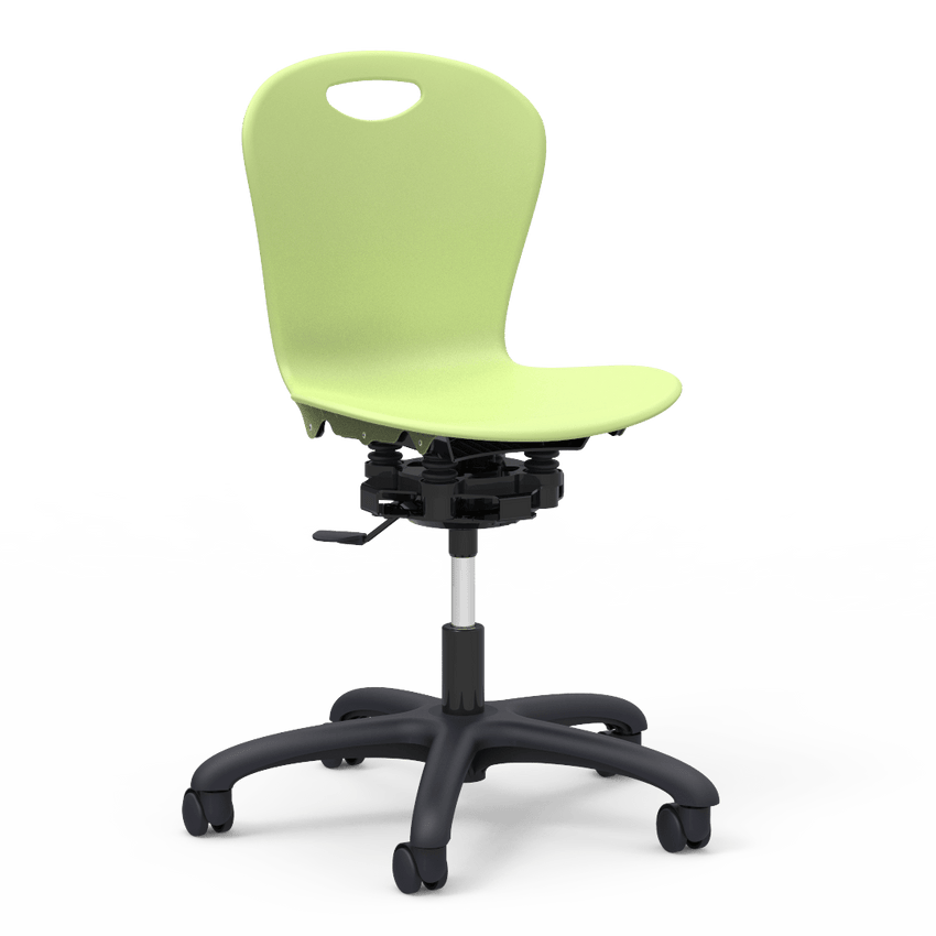 Virco ZR2MTASK18 - ZUMA Series 18" R2M Mobile Task Chair - 24-1/8"W x 24-1/8"D (Virco ZR2MTASK18) - SchoolOutlet