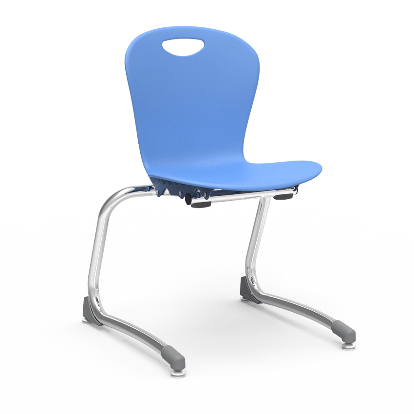 Virco ZSTCANT15 - Zuma Series Stacking Cantilever Chair, 15" Seat Height, 1st - 4th Grade (Virco ZSTCANT15) - SchoolOutlet