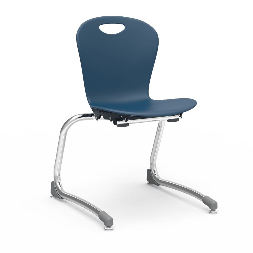 Virco ZSTCANT15 - Zuma Series Stacking Cantilever Chair, 15" Seat Height, 1st - 4th Grade (Virco ZSTCANT15) - SchoolOutlet