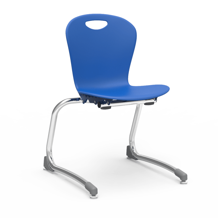 Virco ZSTCANT15 - Zuma Series Stacking Cantilever Chair, 15" Seat Height, 1st - 4th Grade (Virco ZSTCANT15) - SchoolOutlet