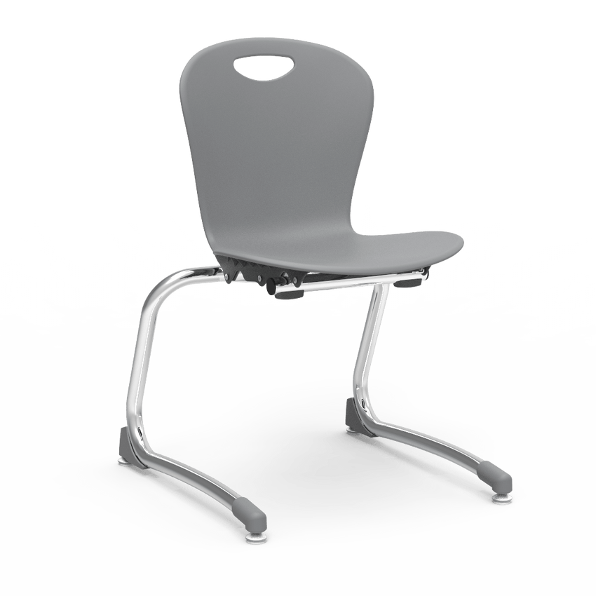 Virco ZSTCANT15 - Zuma Series Stacking Cantilever Chair, 15" Seat Height, 1st - 4th Grade (Virco ZSTCANT15) - SchoolOutlet