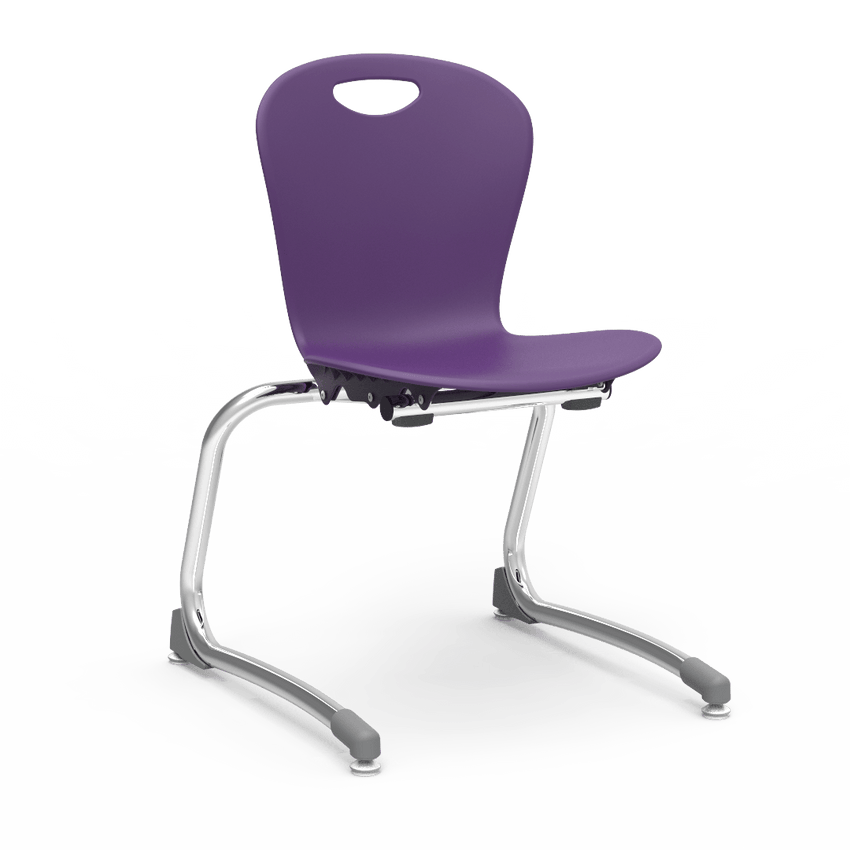 Virco ZSTCANT15 - Zuma Series Stacking Cantilever Chair, 15" Seat Height, 1st - 4th Grade (Virco ZSTCANT15) - SchoolOutlet