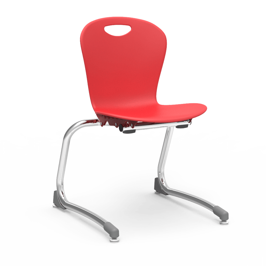 Virco ZSTCANT15 - Zuma Series Stacking Cantilever Chair, 15" Seat Height, 1st - 4th Grade (Virco ZSTCANT15) - SchoolOutlet