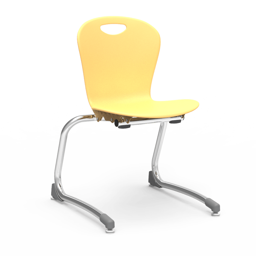 Virco ZSTCANT15 - Zuma Series Stacking Cantilever Chair, 15" Seat Height, 1st - 4th Grade (Virco ZSTCANT15) - SchoolOutlet