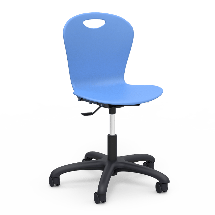 Virco ZTASK18 - Zuma Series Mobile Task Chair with Wheels (Virco ZTASK18) - SchoolOutlet