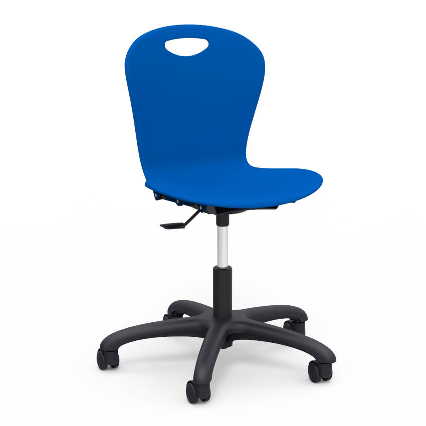 Virco ZTASK18 - Zuma Series Mobile Task Chair with Wheels (Virco ZTASK18) - SchoolOutlet