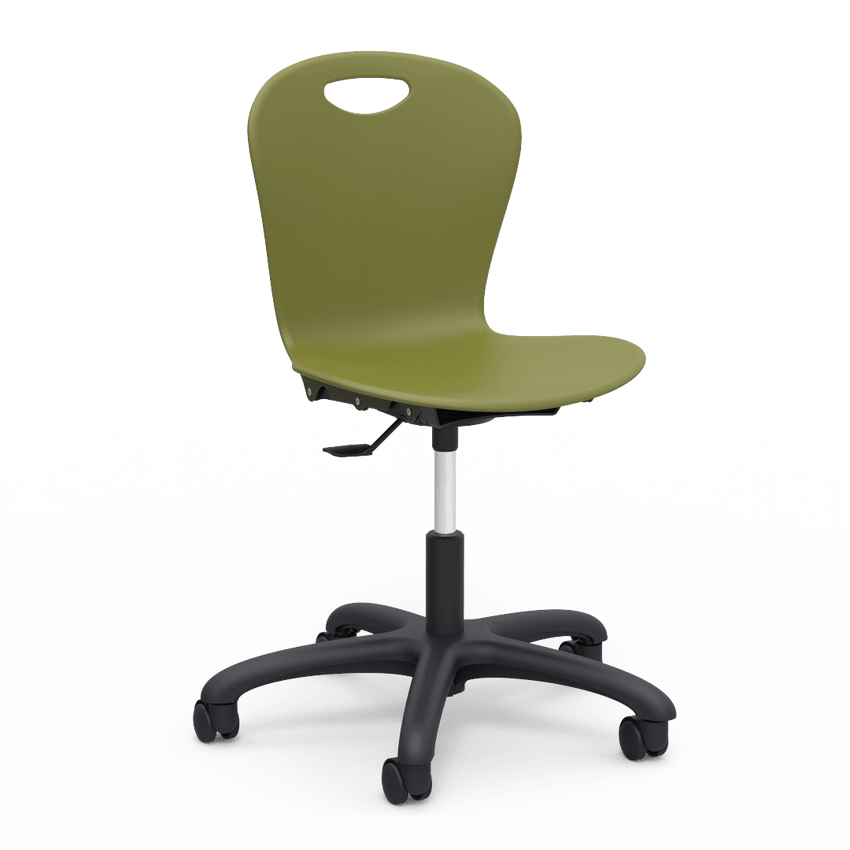 Virco ZTASK18 - Zuma Series Mobile Task Chair with Wheels (Virco ZTASK18) - SchoolOutlet