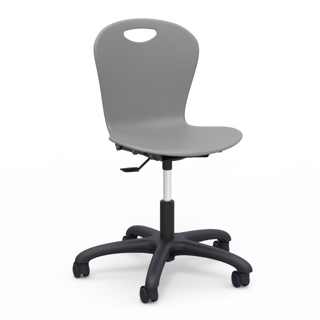 Virco ZTASK18 - Zuma Series Mobile Task Chair with Wheels (Virco ZTASK18) - SchoolOutlet