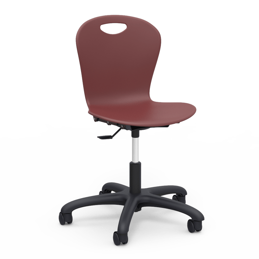 Virco ZTASK18 - Zuma Series Mobile Task Chair with Wheels (Virco ZTASK18) - SchoolOutlet