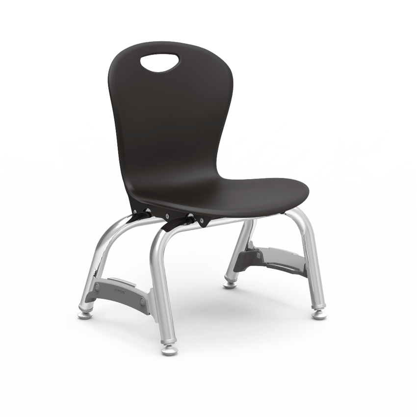 Virco ZU410 - Zuma Series 4-Legged Ergonomic Stack Chair, Contoured Seat/Back - 10" Seat Height (Virco ZU410) - SchoolOutlet