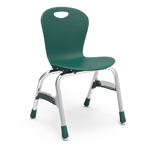 Virco ZU415 - Zuma Series 4-Legged Ergonomic Stack Chair, Contoured Seat/Back - 15