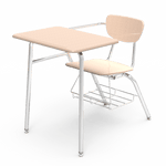 Virco 3400BRM Student Combo Desk with 18