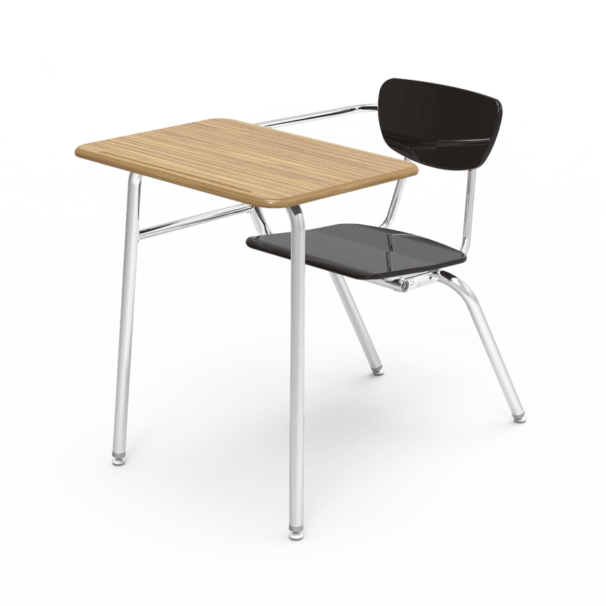 Virco 3400NBRM - Combo Desk with 18" Hard Plastic Seat, 18" x 24" Hard Plastic Top, no bookrack (Virco 3400NBRM) - SchoolOutlet