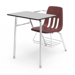 Virco 9400BR Classroom Combination Desk with Chair for Schools, 5th Grade - Adult Students - Combo Desk - SchoolOutlet