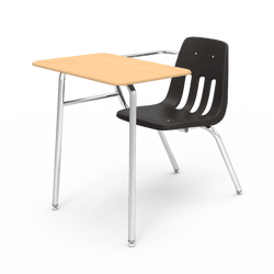 Virco 9400NBRM - Combo Desk with 18" Seat, 18" x 24" Hard Plastic Top, No Bookrack (Virco 9400NBRM)