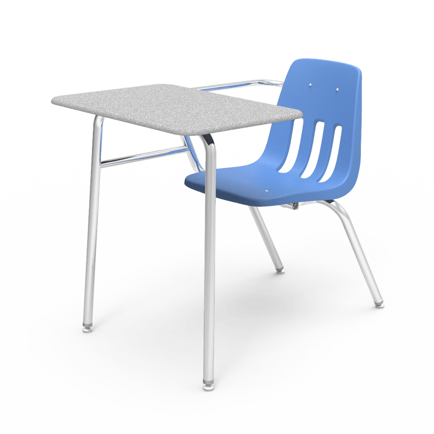 Virco 9400NBRM - Combo Desk with 18" Seat, 18" x 24" Hard Plastic Top, No Bookrack (Virco 9400NBRM) - SchoolOutlet