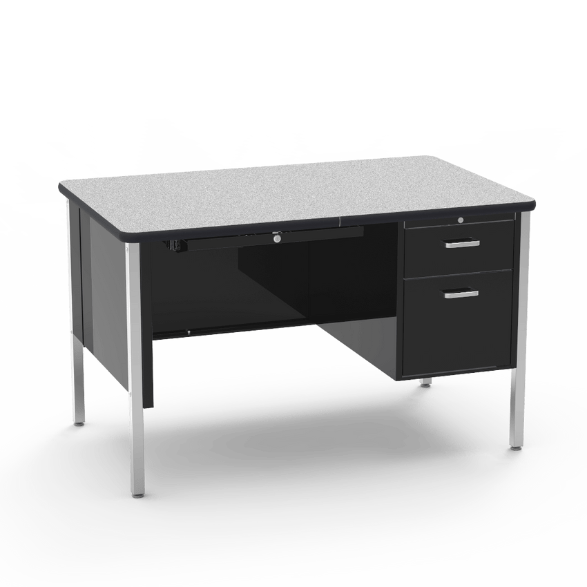 Virco 543 Teachers Desk with Drawers, High Quality 30 x 48 Laminate Top, Commercial Grade for School Classrooms - SchoolOutlet