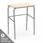 Virco 72LBM - 72 Series Student Desk Hard Plastic Top (18