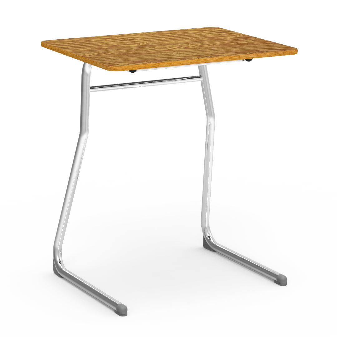 Virco Sigma Series 30" Fixed Height Student Desk, Cantilever Leg and 20" x 26" Top (Virco 73330) - SchoolOutlet