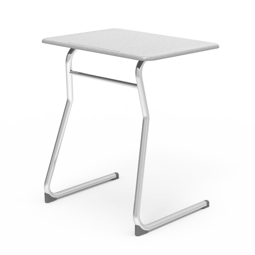 Virco Sigma Series 30" Fixed Height Student Desk, Cantilever Leg and 20" x 26" Hard Plastic Top (Virco 73330M) - SchoolOutlet