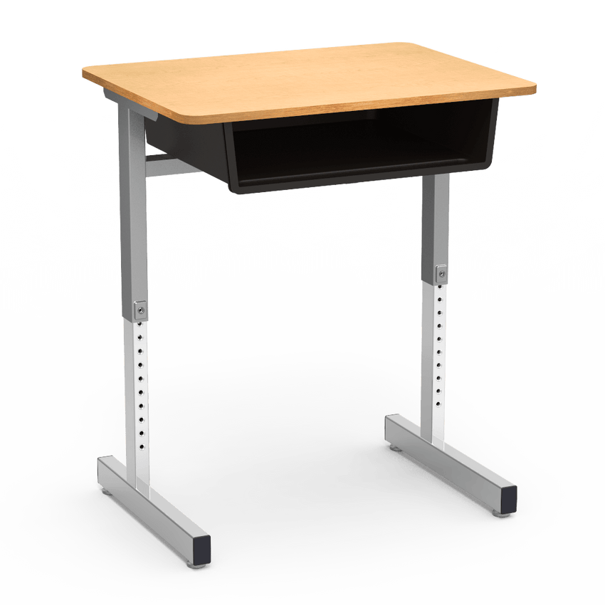 Virco 871 - Student Desk with Open Front Book Box, 20" x 26" Laminate Top, Cantilever Legs (Virco 871) - SchoolOutlet