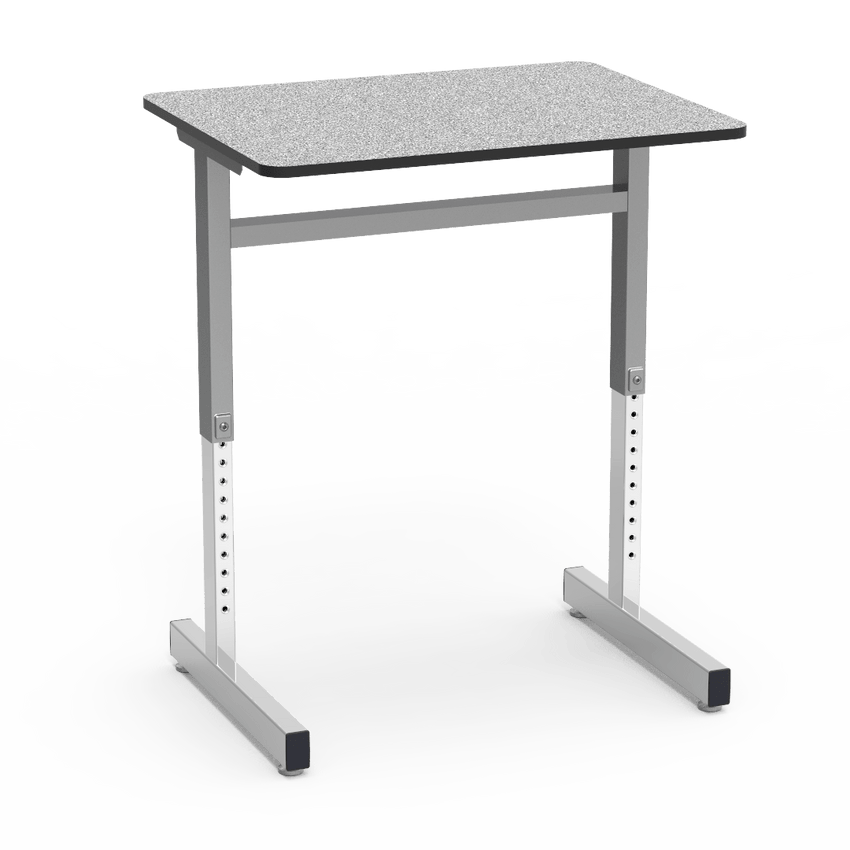Virco 8771 - 8771 Series Student Desk with Cantilever Leg, 20" X 26" Top, 22" to 30" height range - SchoolOutlet