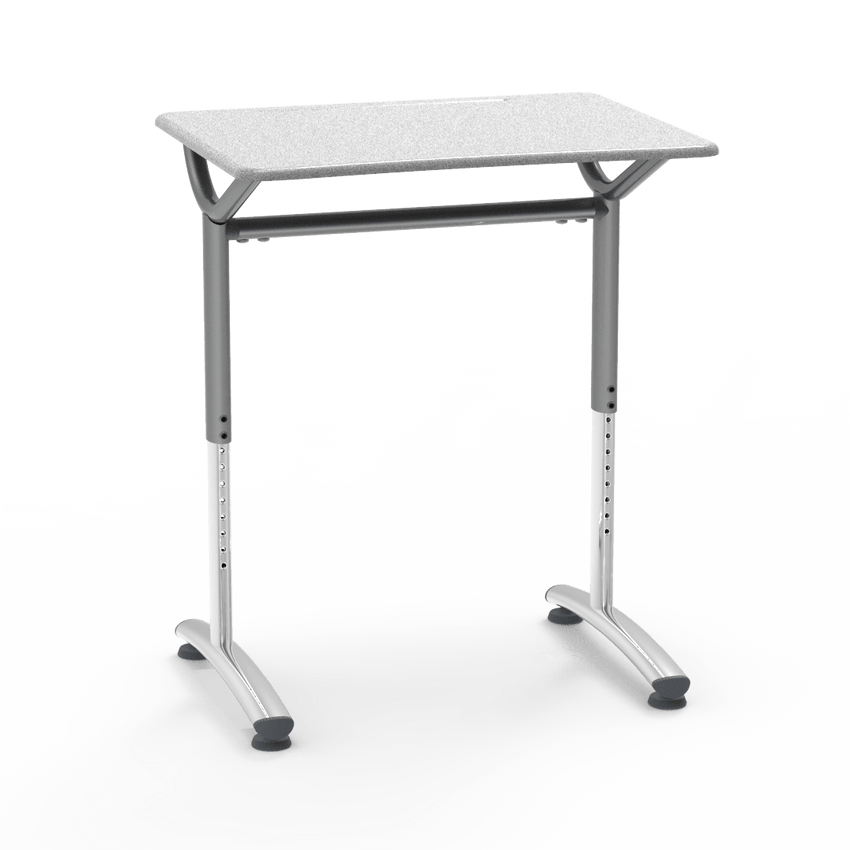 Virco TD2128YADJM Text Series, Student Desk, 20" x 27" Adjustable 26"-34" height - SchoolOutlet