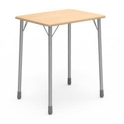 Virco Z202630M - ZUMA Series Student Desk, Hard Plastic 20" x 26-1/8" Top, 30"H