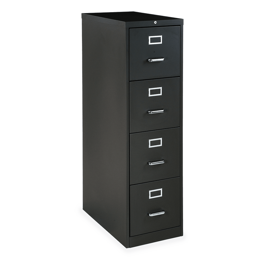 Virco 54VF154D - 54 Series Vertical File, Four Letter Drawers - 15" x 27" x 52" (Virco 54VF154D) - SchoolOutlet