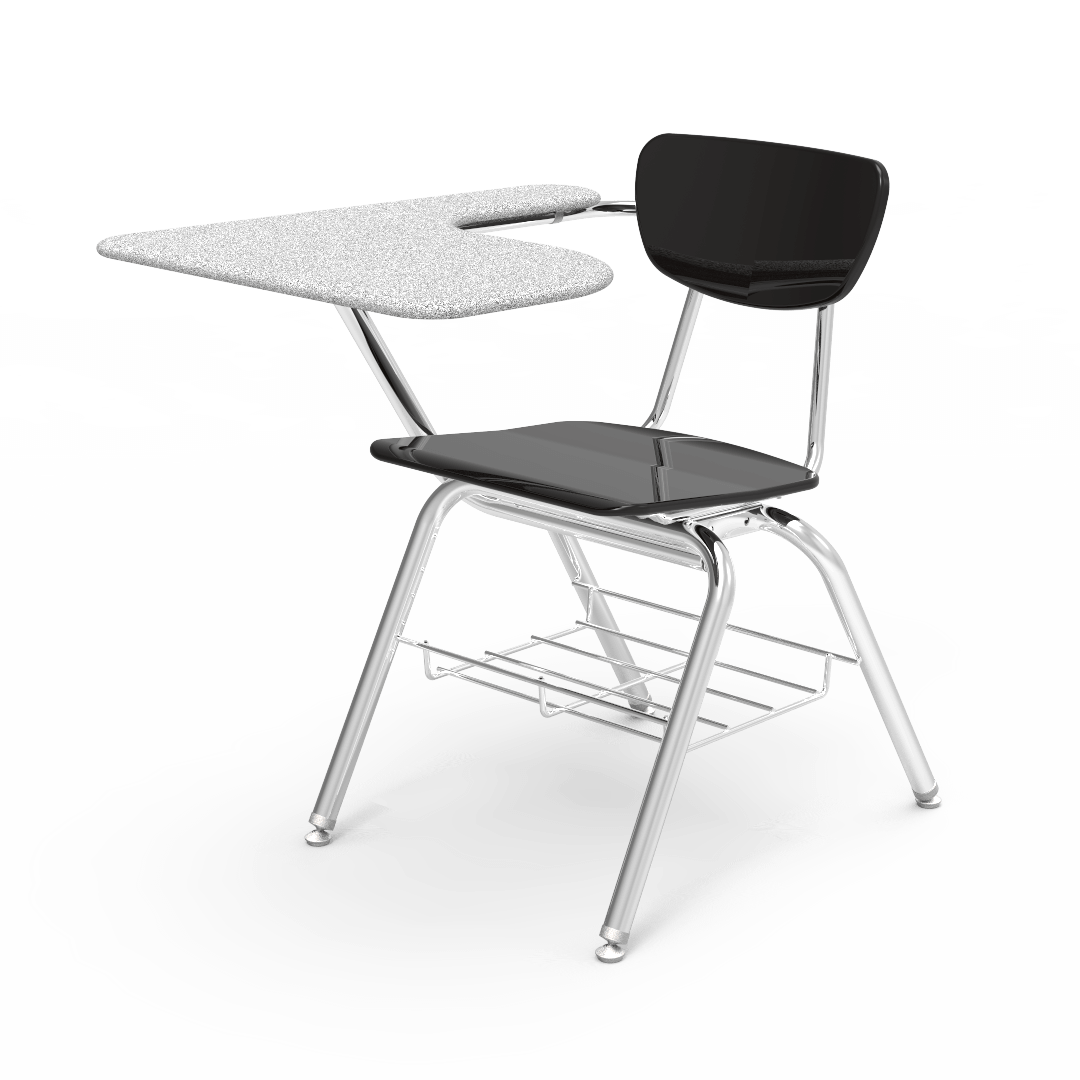 Student Chair Office Chair With Table Attached 3000 Series Tablet