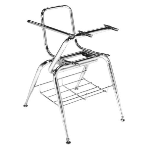 Virco 9700BR School Chair-Desk with Tablet Arm Top and attached Seat, 5th Grade - Adult for Classrooms and Students - SchoolOutlet