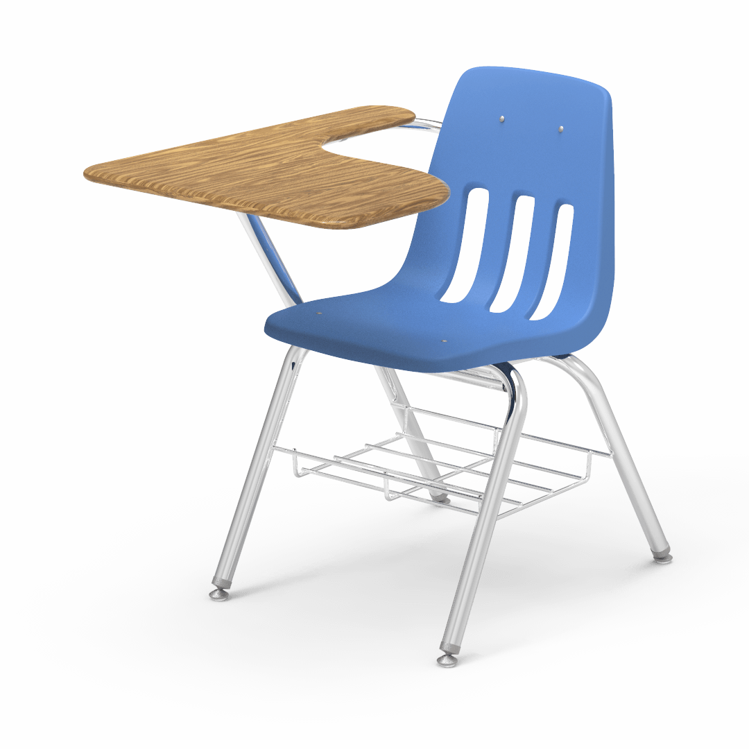 Folding school desk and chair 2025