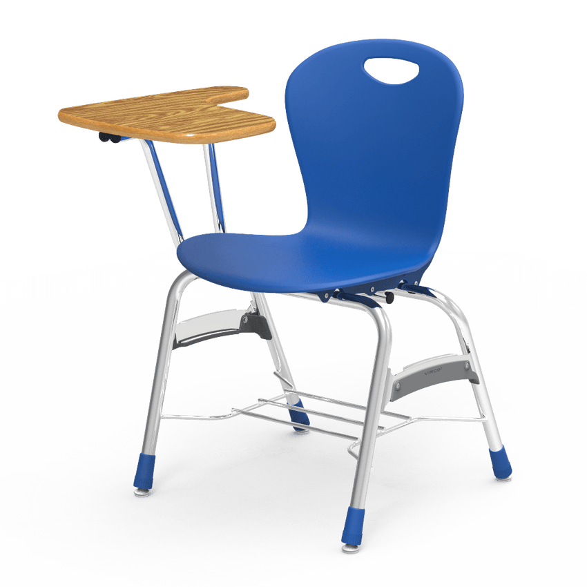 Virco ZU418TABR Chair Desk Zuma series, high-pressure laminate top, 18" seat (Virco ZU418TABR) - SchoolOutlet