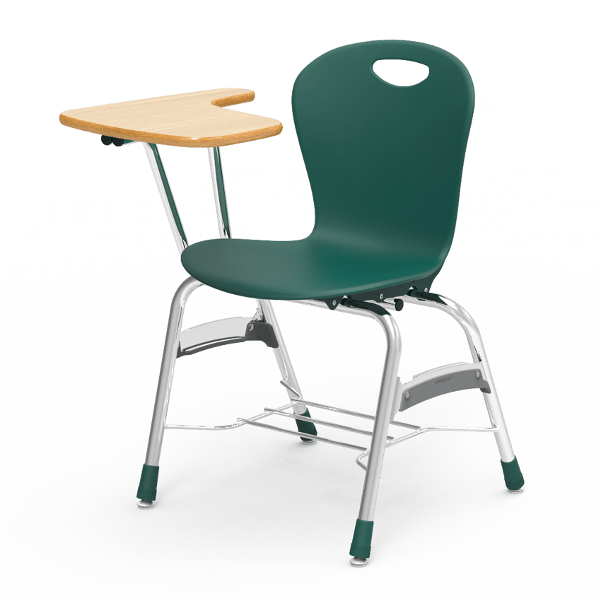 Virco ZU418TABR Chair Desk Zuma series, high-pressure laminate top, 18" seat (Virco ZU418TABR) - SchoolOutlet