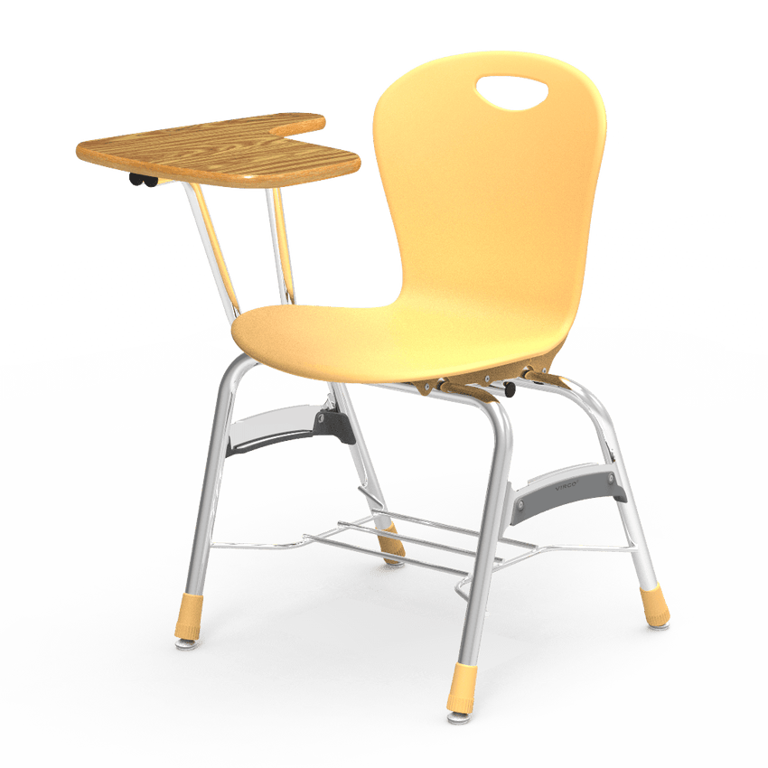 Virco ZU418TABR Chair Desk Zuma series, high-pressure laminate top, 18" seat (Virco ZU418TABR) - SchoolOutlet