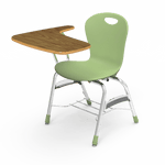 Virco ZU418TAFBR Zuma Series Chair Desk w/ Tablet Arm (Virco ZU418TAFBR) - SchoolOutlet