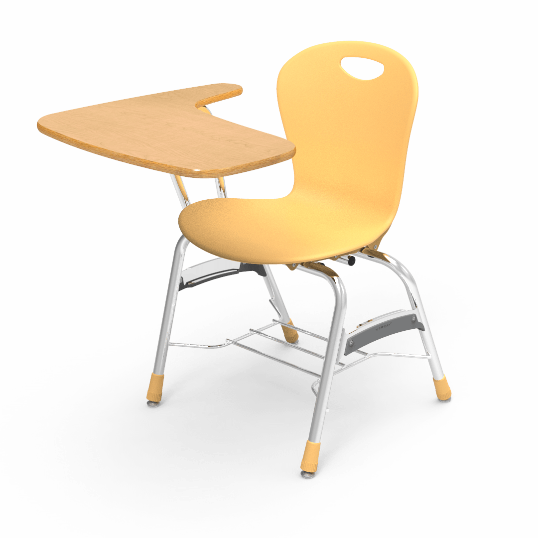 Virco ZU418TAFBR Zuma Series Chair Desk w/ Tablet Arm (Virco ZU418TAFBR) - SchoolOutlet